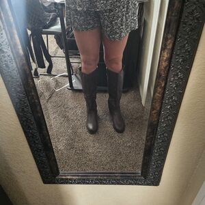 Brown Knee-High Boots